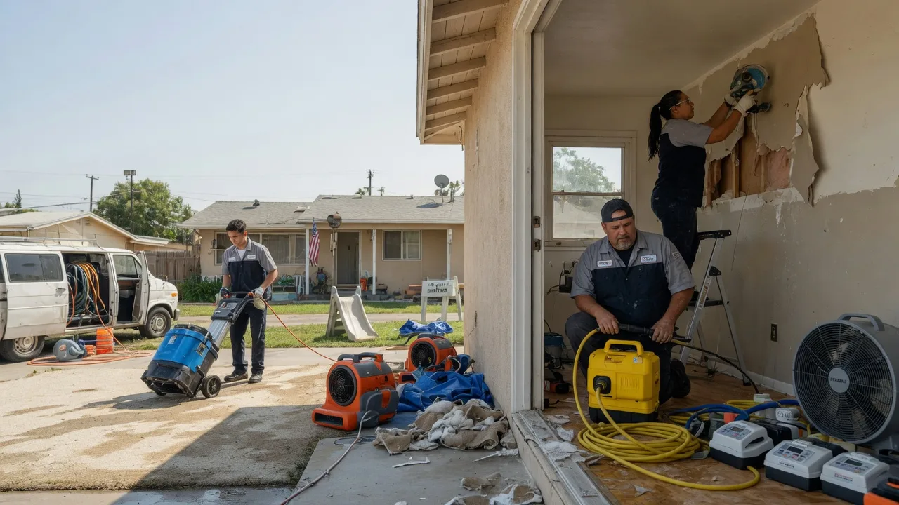 Water Damage Restoration in Montebello, CA near me